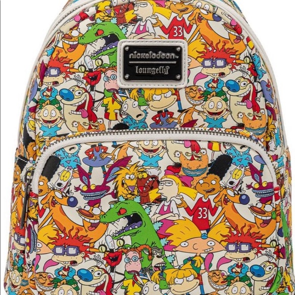 Nickelodeon AOP Loungefly Backpack - Picture 4 of 4